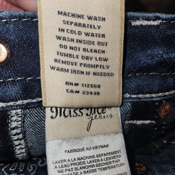 Miss Me Signature Rise Bootcut Jeans – Size 29 – Style MW540684 - Picture 15 of 16